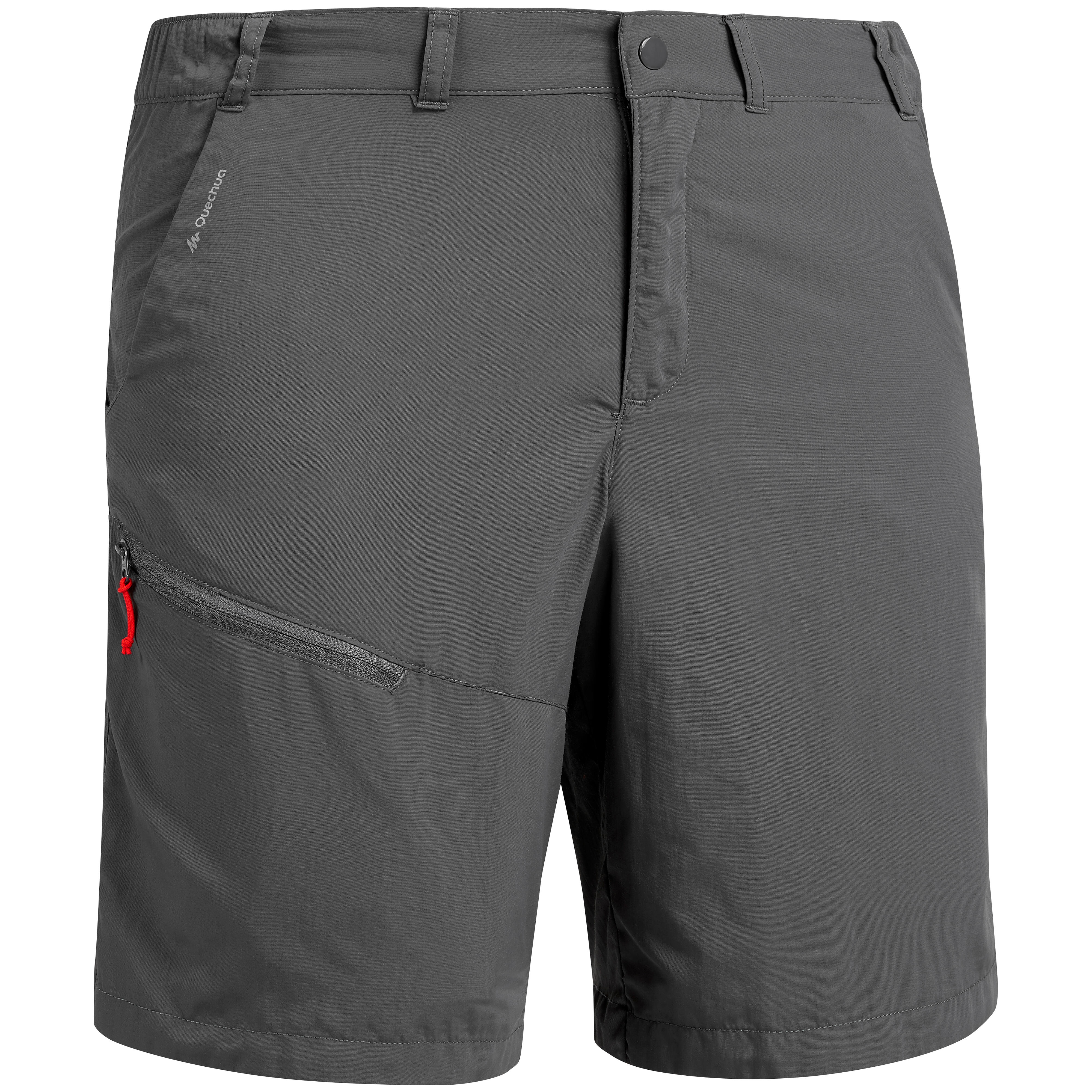 Men’s Hiking Shorts MH100 – Charcoal Grey